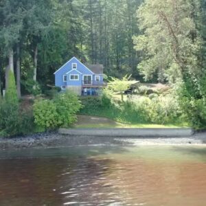 Waterfront Blue House